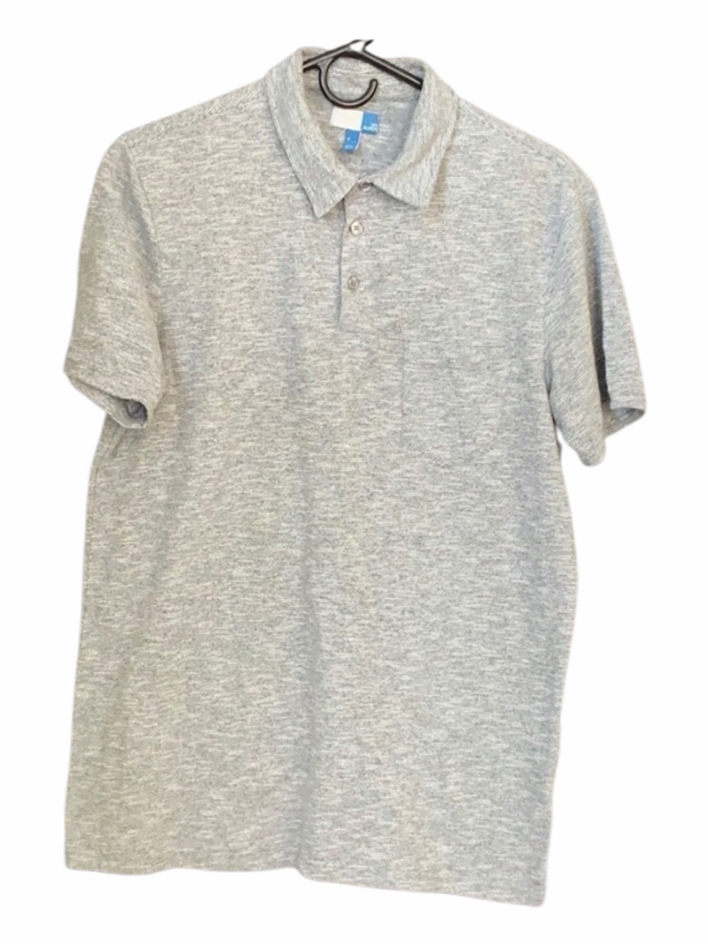 14th & Union Men’s Gray Short Sleeve Polo Shirt